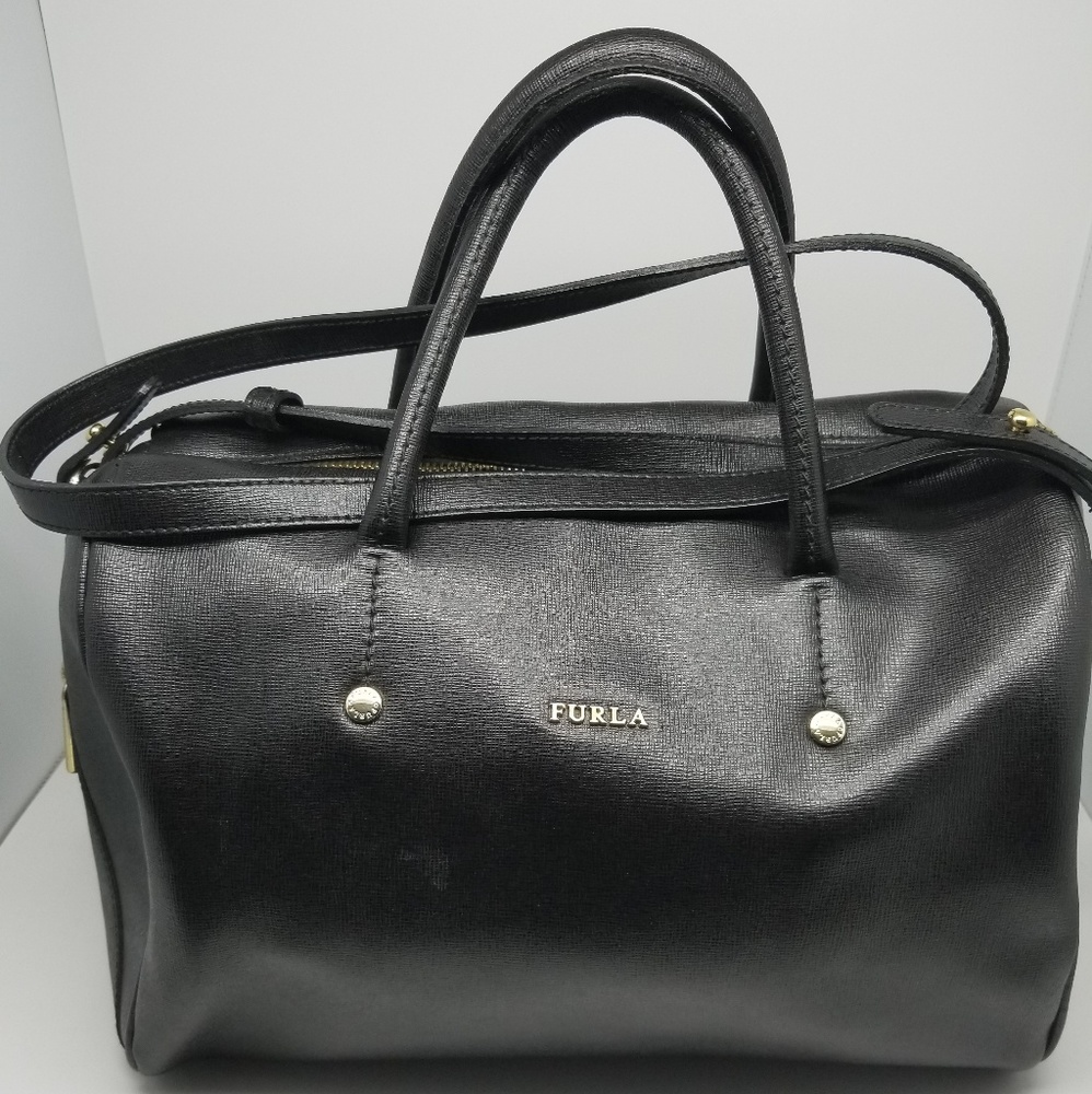 Black Furla handbag